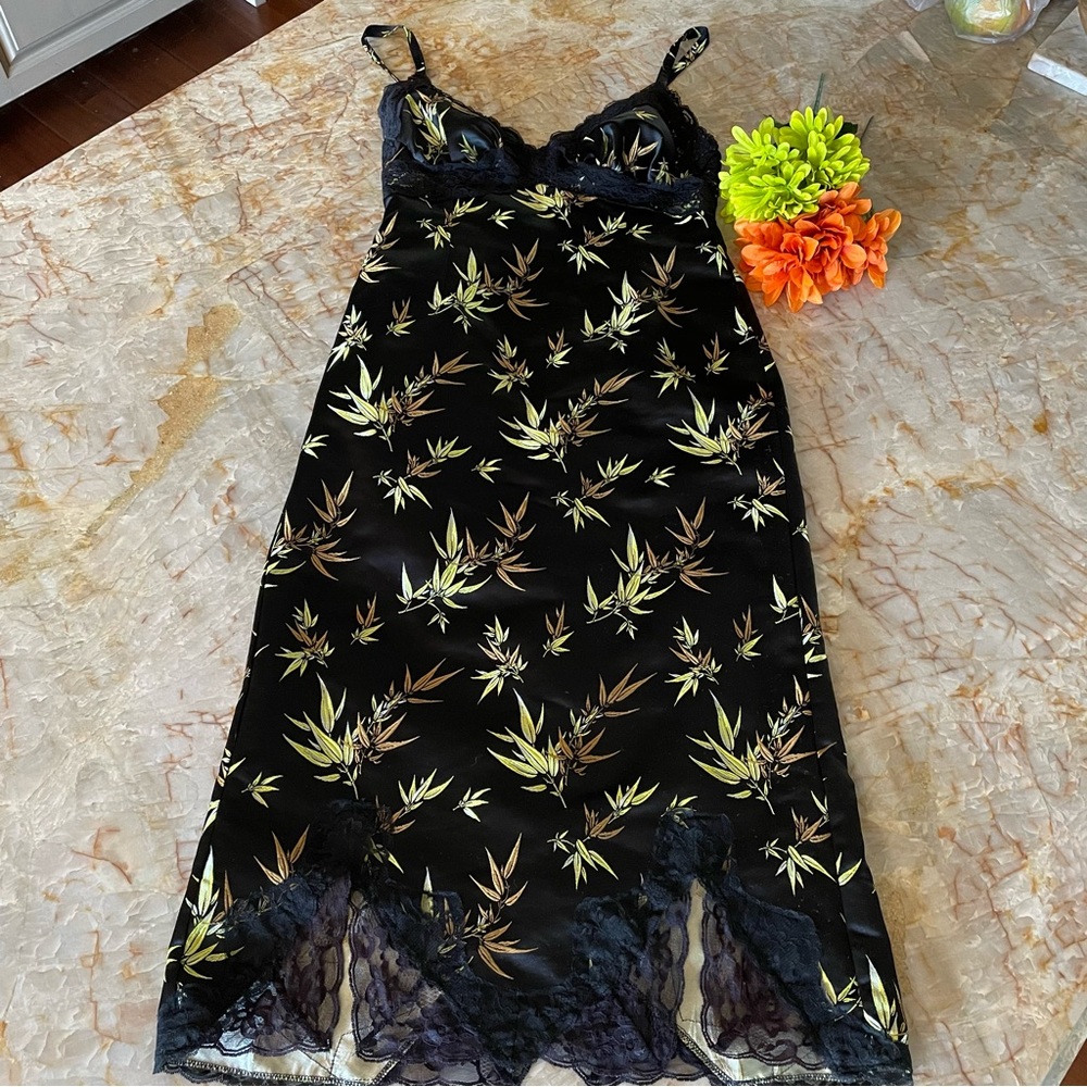 Trashy Lingerie Sexy Satin & Lace Custom-Made Cocktail Dress